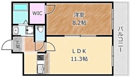 物件○○の間取り図