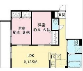 物件○○の間取り図