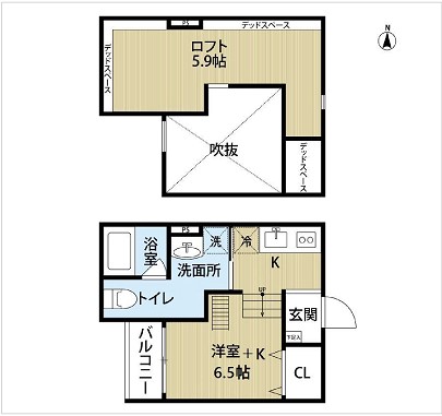 物件○○の間取り図