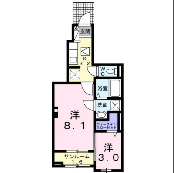 物件○○の間取り図