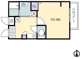 物件○○の間取り図