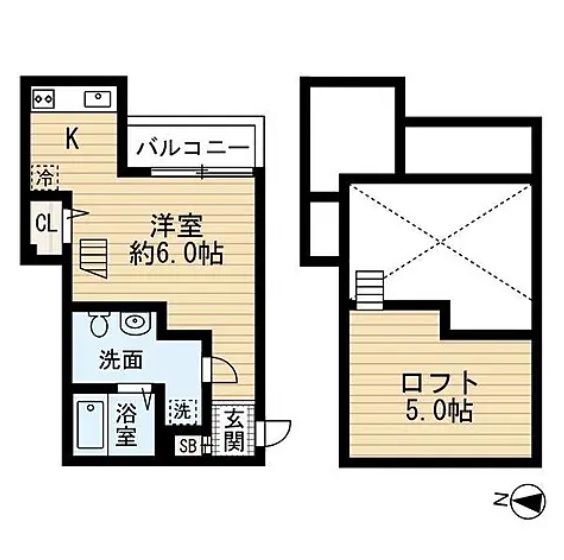 物件○○の間取り図