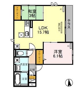 物件○○の間取り図