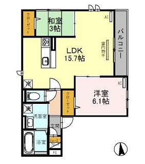 物件○○の間取り図