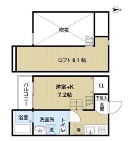 物件○○の間取り図