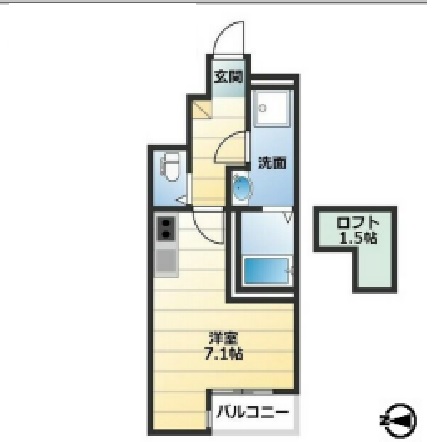 物件○○の間取り図