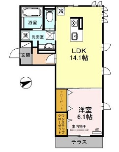 物件○○の間取り図