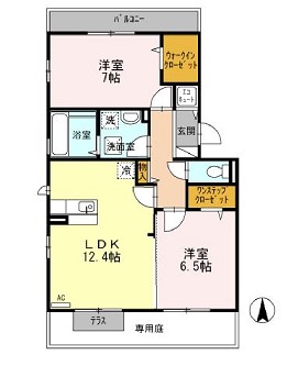 物件○○の間取り図