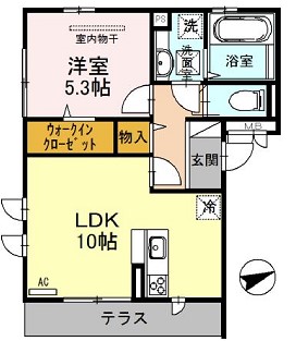 物件○○の間取り図