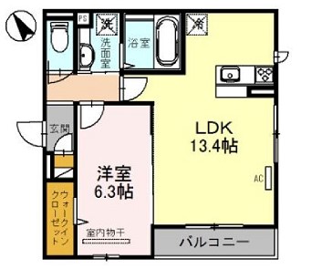 物件○○の間取り図