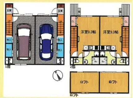 物件○○の間取り図