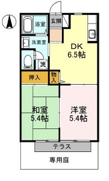 物件○○の間取り図