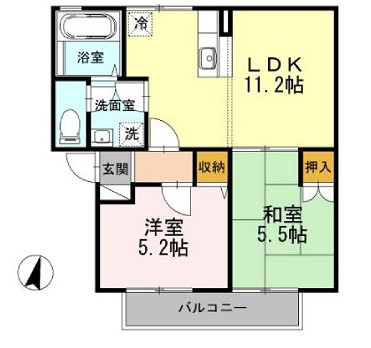 物件○○の間取り図