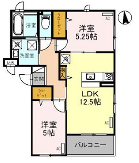 物件○○の間取り図