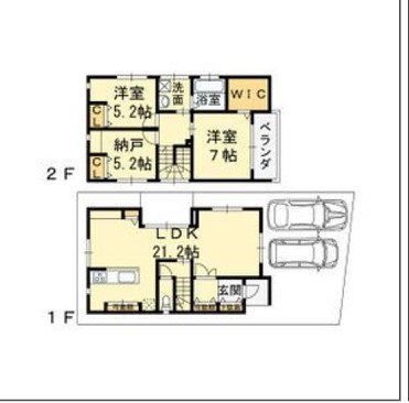 物件○○の間取り図