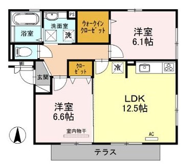 物件○○の間取り図