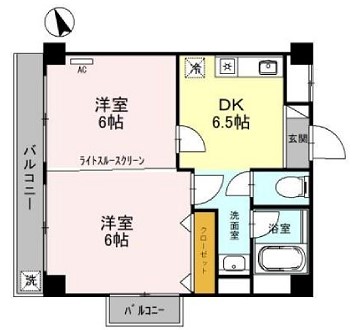 物件○○の間取り図