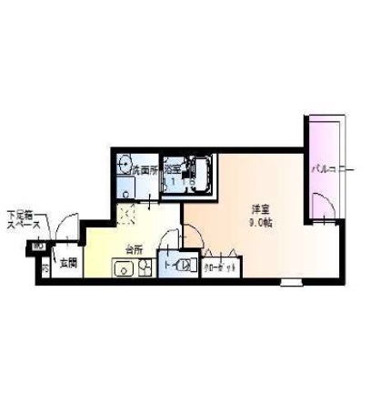 物件○○の間取り図