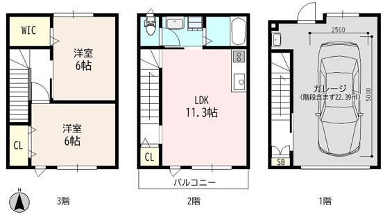 物件○○の間取り図