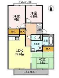 物件○○の間取り図