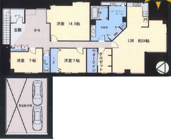 物件○○の間取り図