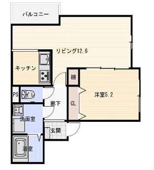 物件○○の間取り図