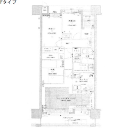 物件○○の間取り図