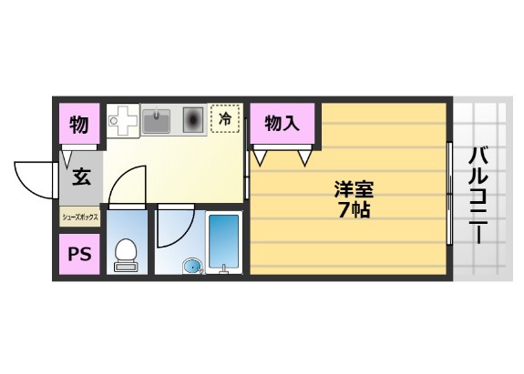 物件○○の間取り図