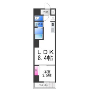 物件○○の間取り図