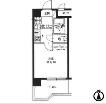 物件○○の間取り図