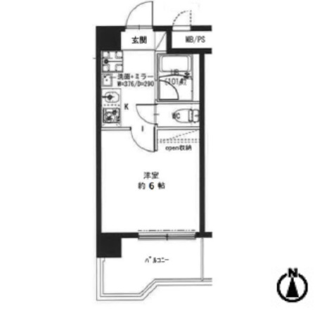 物件○○の間取り図