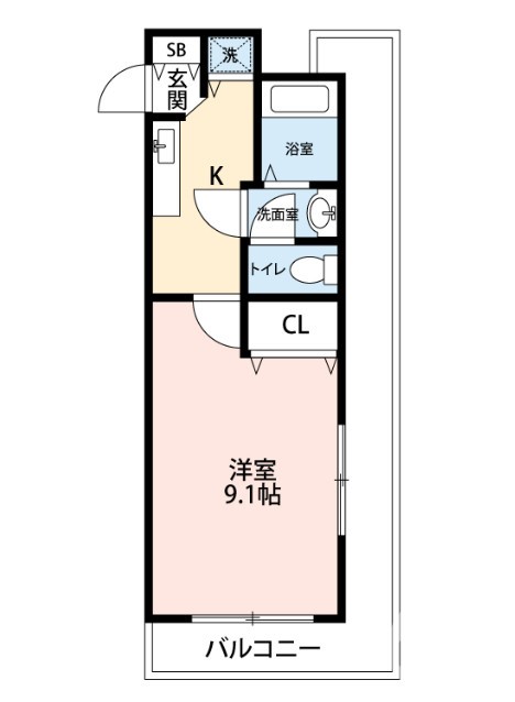 物件○○の間取り図