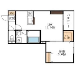 物件○○の間取り図