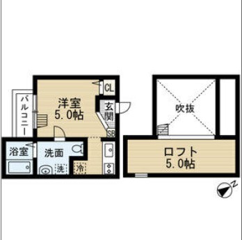 物件○○の間取り図