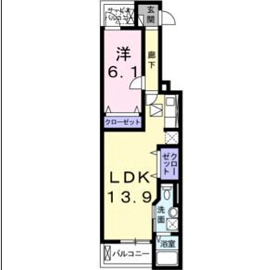 物件○○の間取り図