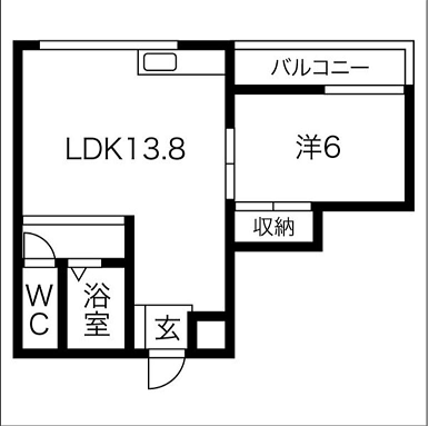 物件○○の間取り図