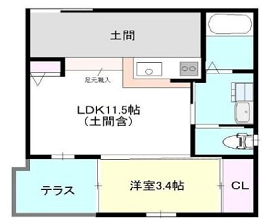 物件○○の間取り図