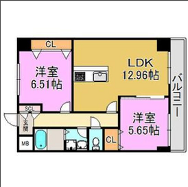 物件○○の間取り図