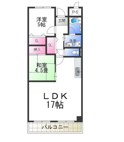 物件○○の間取り図