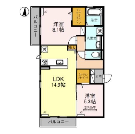 物件○○の間取り図