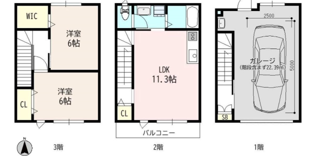 物件○○の間取り図