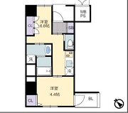 物件○○の間取り図