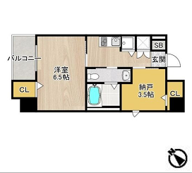 物件○○の間取り図