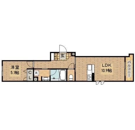 物件○○の間取り図