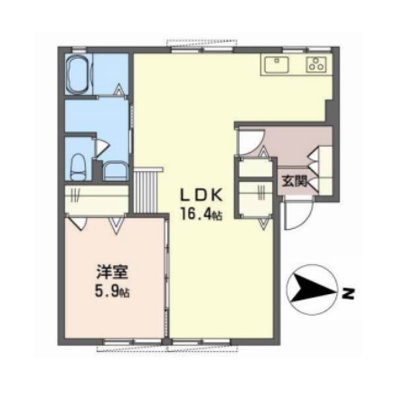 物件○○の間取り図