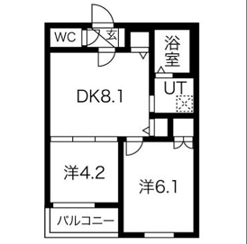 物件○○の間取り図