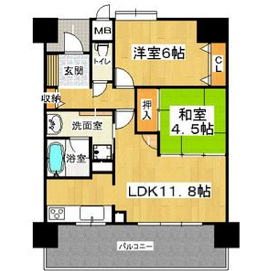 物件○○の間取り図