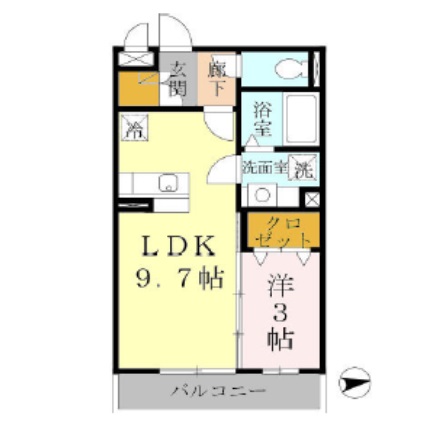 物件○○の間取り図