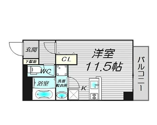 物件○○の間取り図