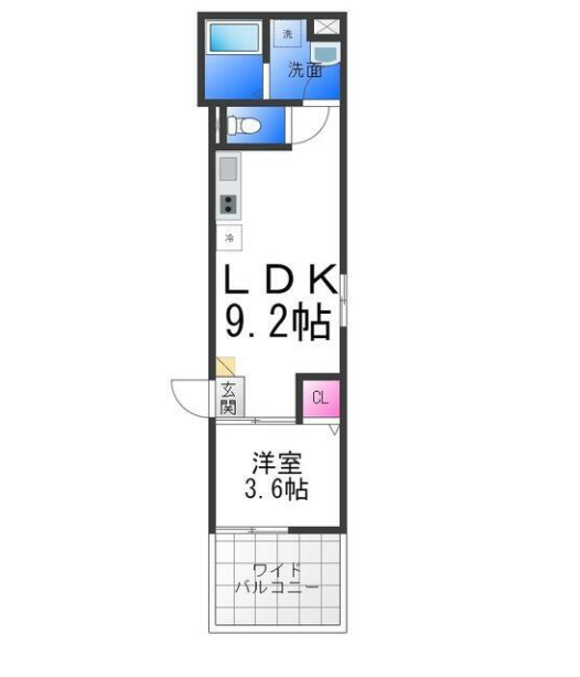 物件○○の間取り図